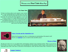 Tablet Screenshot of johnchilds.net